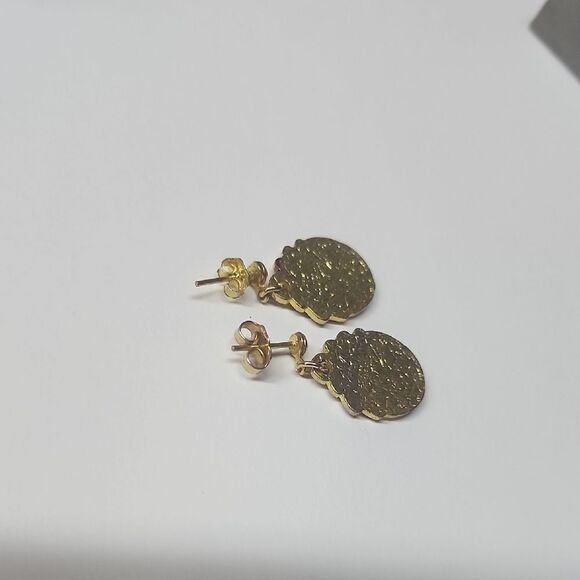 Elegant Multicolor Ornament Bow Earrings - Picture 4 of 4